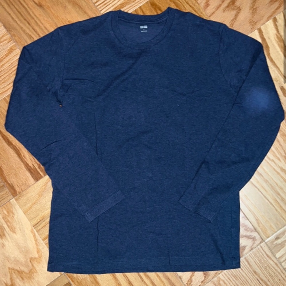 Uniqlo mens large long sleeve shirt